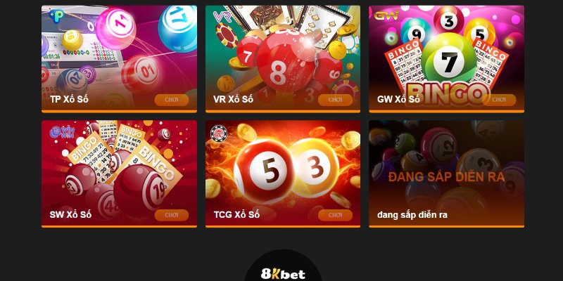 Đánh giá 8KBET về game xổ số